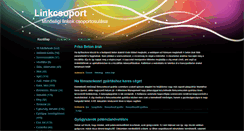 Desktop Screenshot of linkcsoport.info